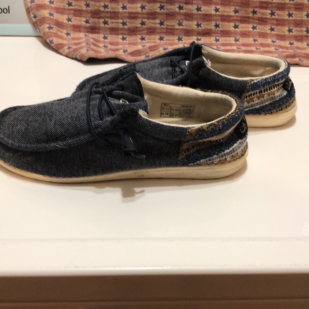 HEY DUDE UNISEX WALLY FUNK INDIGO BLUE